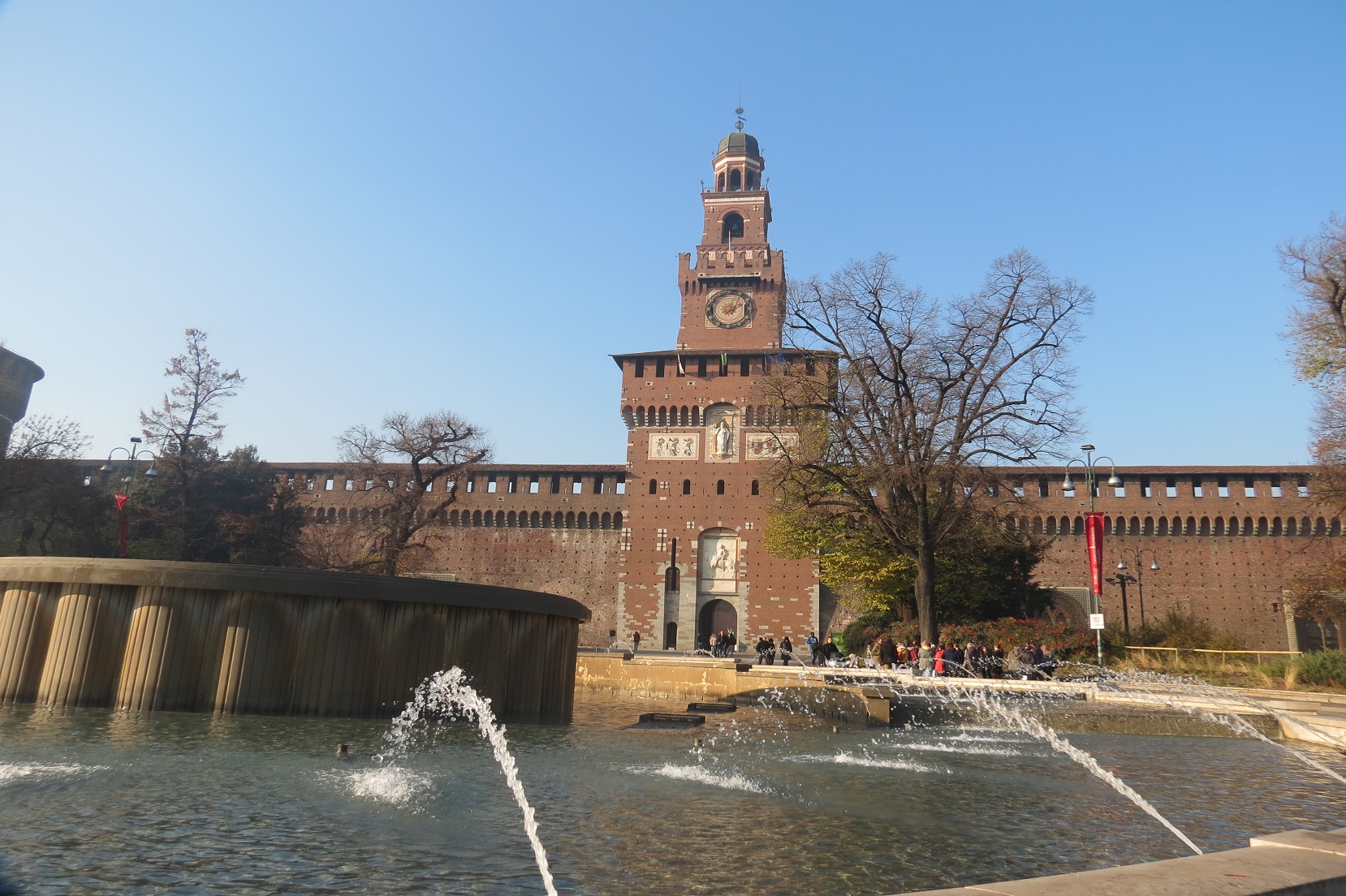 Milano: castello sforzesco